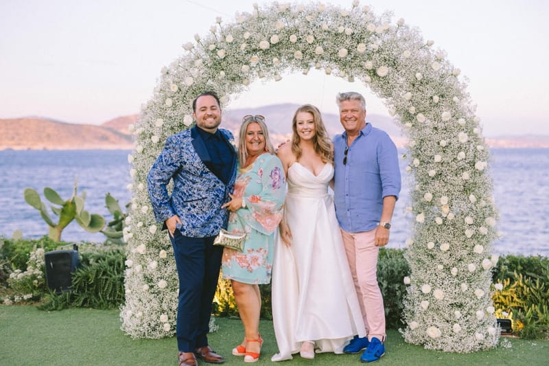 Chelsea & Brian Wedding at the Athenian Riviera