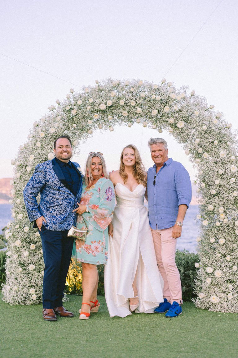 Chelsea & Brian Wedding at the Athenian Riviera