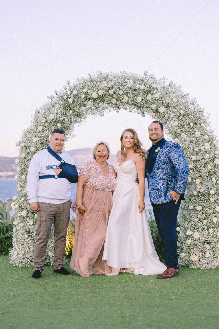 Chelsea & Brian Wedding at the Athenian Riviera