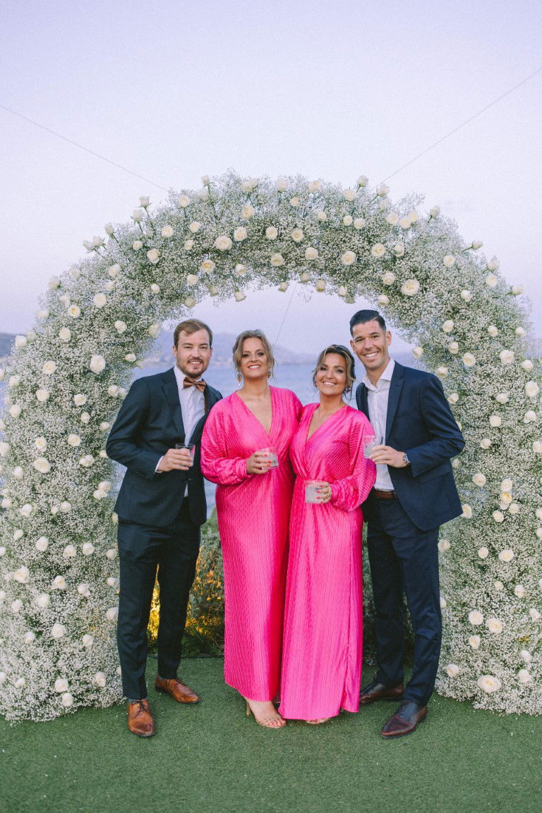 Chelsea & Brian Wedding at the Athenian Riviera