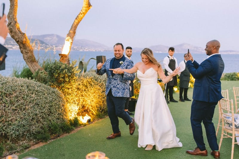 Chelsea & Brian Wedding at the Athenian Riviera