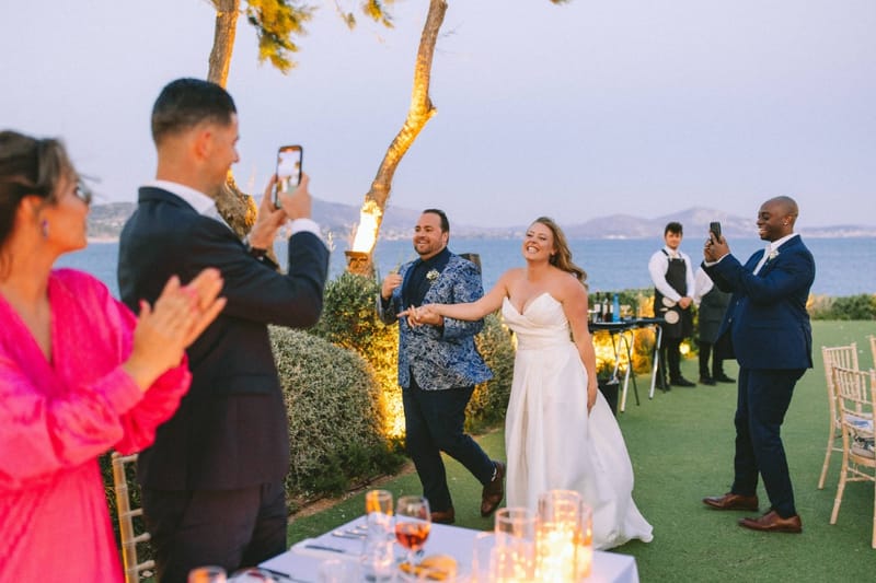 Chelsea & Brian Wedding at the Athenian Riviera