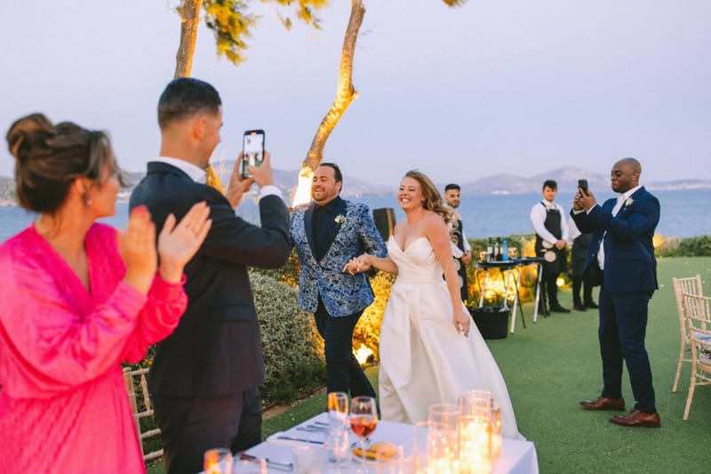 Chelsea & Brian Wedding at the Athenian Riviera