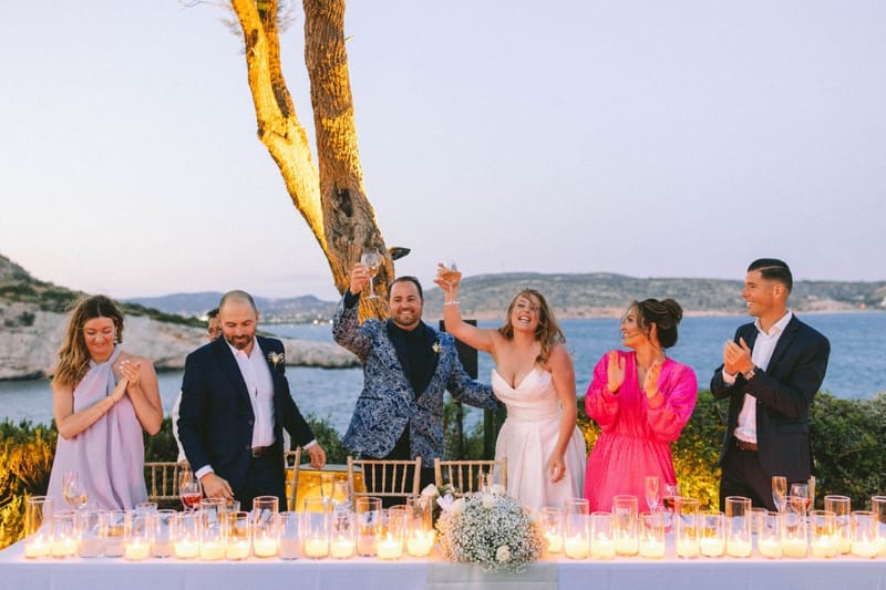 Chelsea & Brian Wedding at the Athenian Riviera
