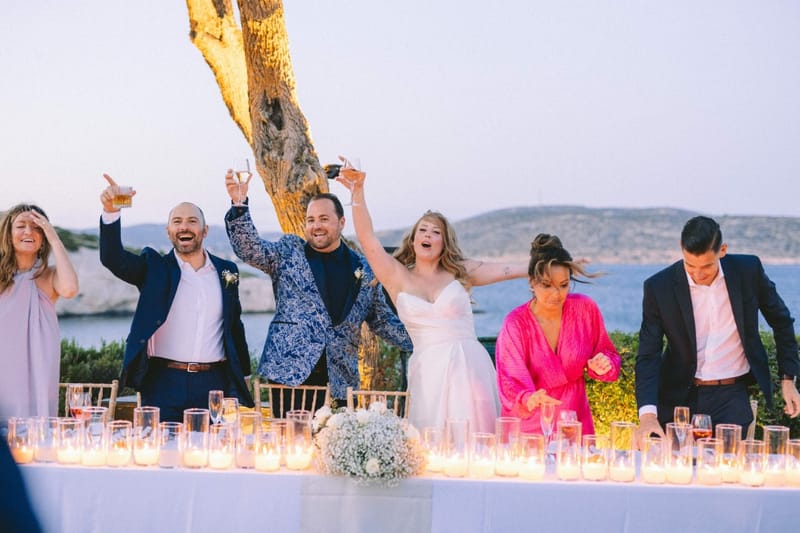 Chelsea & Brian Wedding at the Athenian Riviera