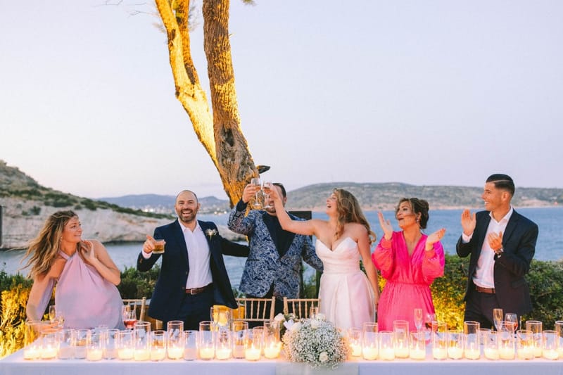 Chelsea & Brian Wedding at the Athenian Riviera