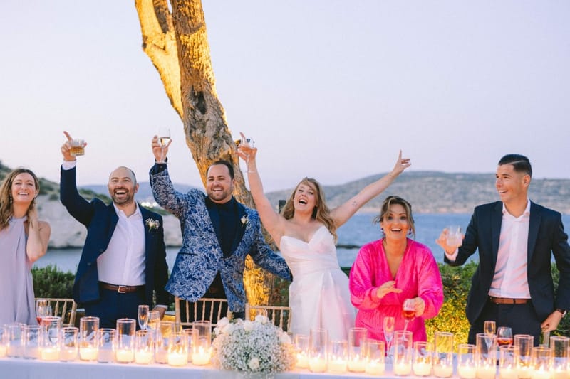 Chelsea & Brian Wedding at the Athenian Riviera