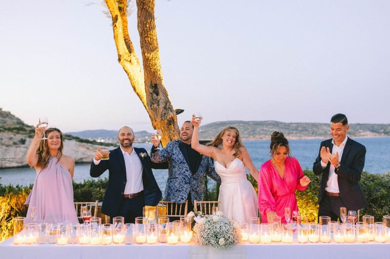 Chelsea & Brian Wedding at the Athenian Riviera