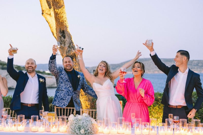 Chelsea & Brian Wedding at the Athenian Riviera