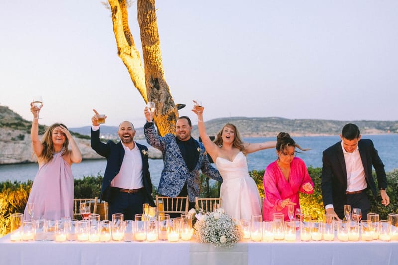 Chelsea & Brian Wedding at the Athenian Riviera