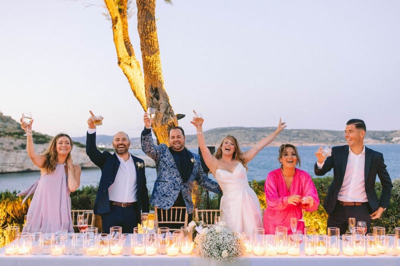 Chelsea & Brian Wedding at the Athenian Riviera
