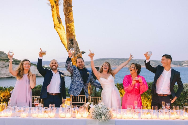 Chelsea & Brian Wedding at the Athenian Riviera