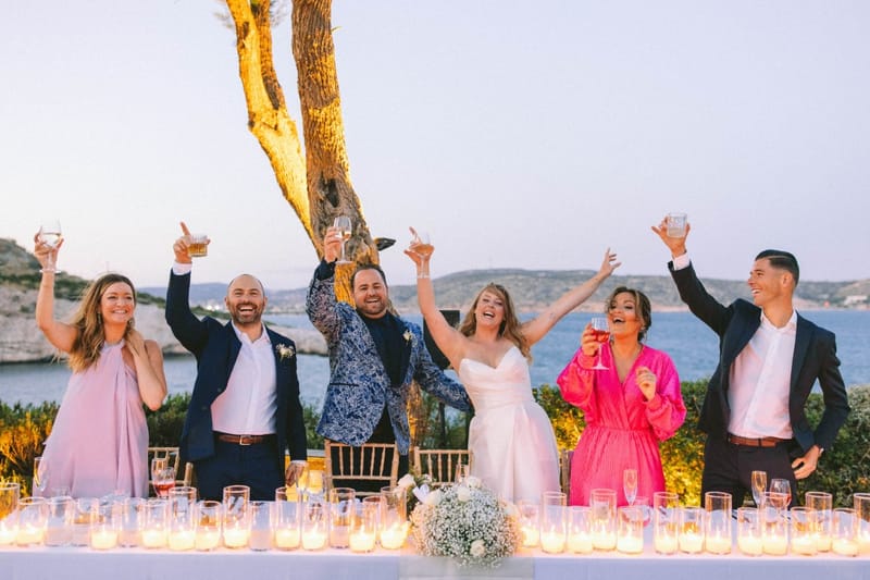 Chelsea & Brian Wedding at the Athenian Riviera