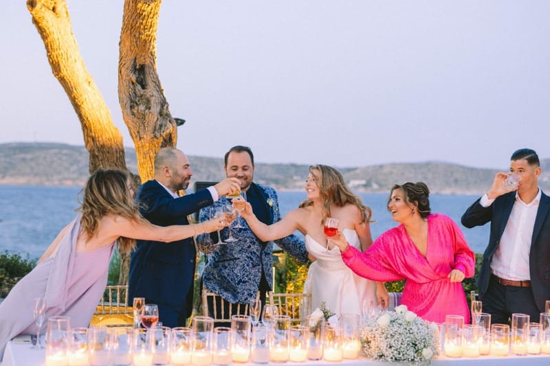 Chelsea & Brian Wedding at the Athenian Riviera