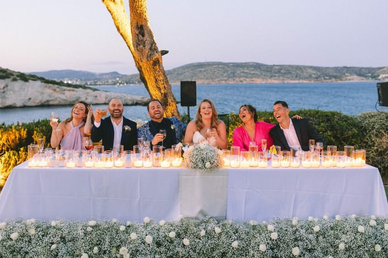 Chelsea & Brian Wedding at the Athenian Riviera