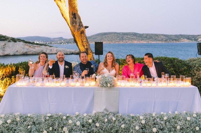 Chelsea & Brian Wedding at the Athenian Riviera