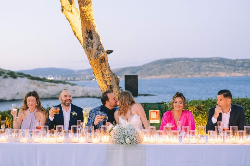 Chelsea & Brian Wedding at the Athenian Riviera
