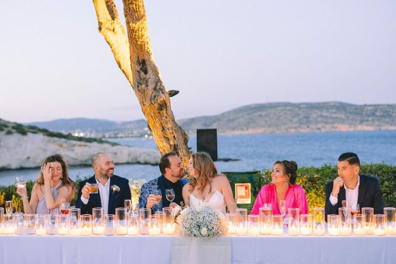 Chelsea & Brian Wedding at the Athenian Riviera