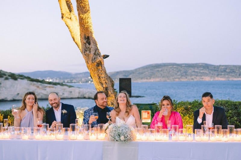 Chelsea & Brian Wedding at the Athenian Riviera