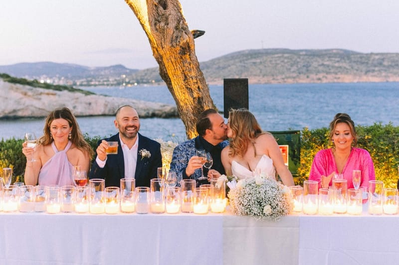 Chelsea & Brian Wedding at the Athenian Riviera