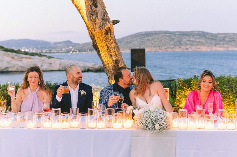 Chelsea & Brian Wedding at the Athenian Riviera