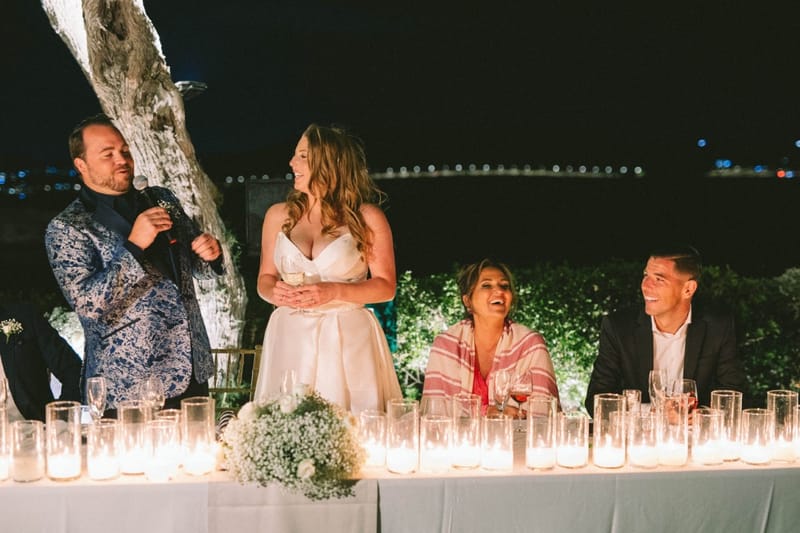 Chelsea & Brian Wedding at the Athenian Riviera