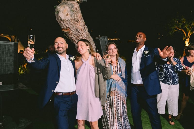 Chelsea & Brian Wedding at the Athenian Riviera