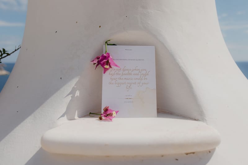 Rosie & Jordan Wedding in Ios Island