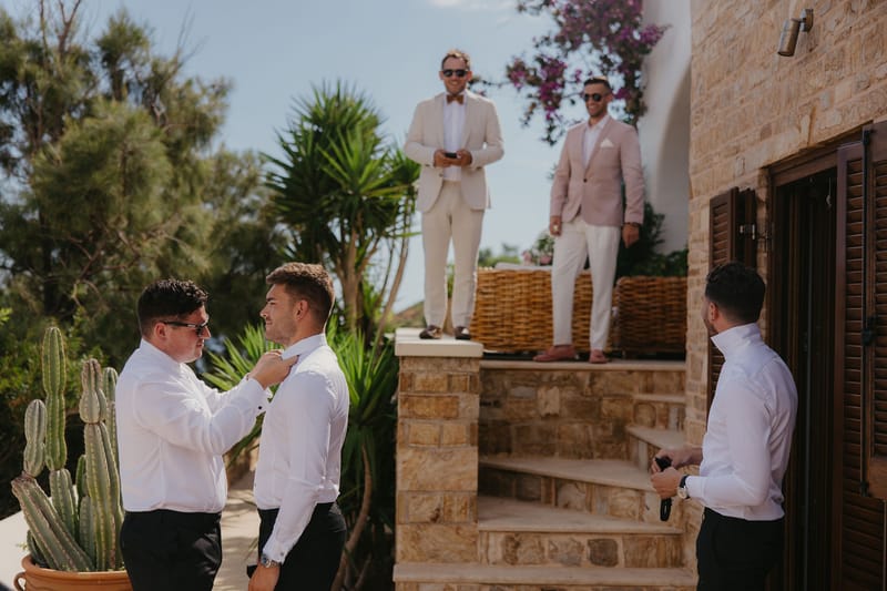 Rosie & Jordan Wedding in Ios Island