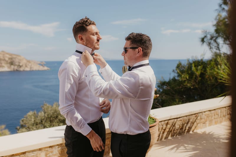 Rosie & Jordan Wedding in Ios Island