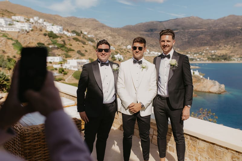 Rosie & Jordan Wedding in Ios Island