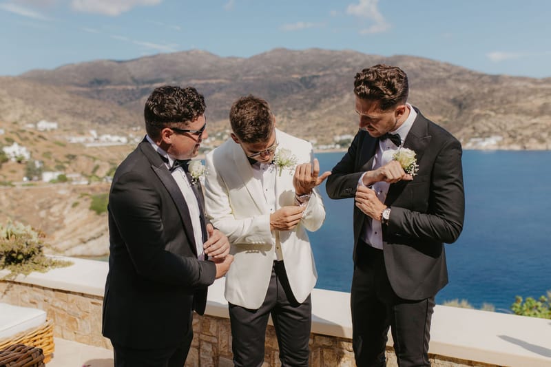 Rosie & Jordan Wedding in Ios Island