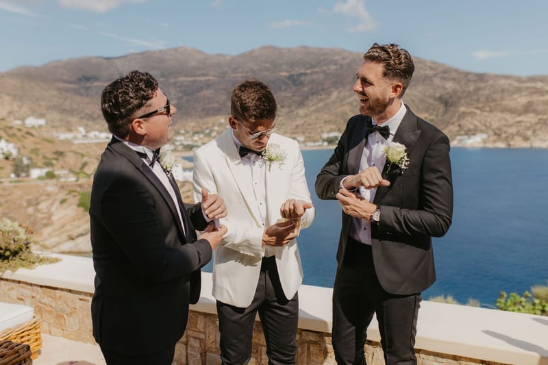 Rosie & Jordan Wedding in Ios Island
