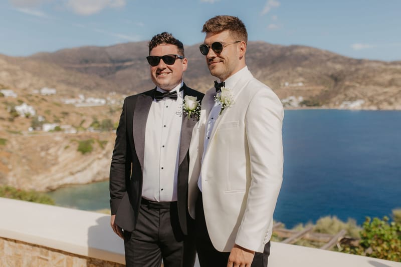 Rosie & Jordan Wedding in Ios Island