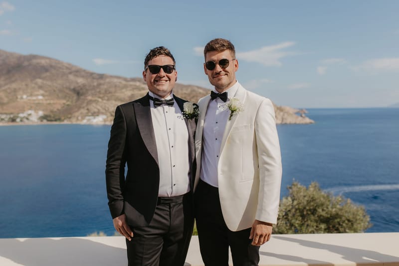 Rosie & Jordan Wedding in Ios Island