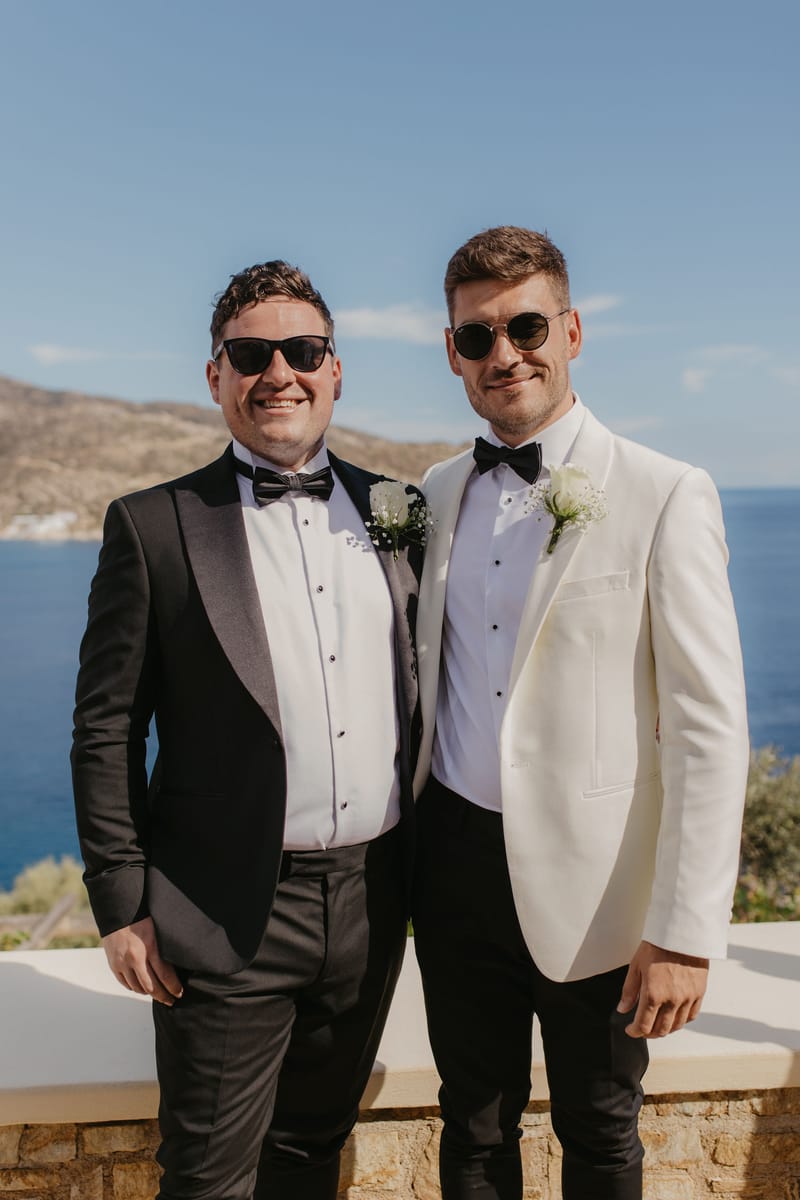 Rosie & Jordan Wedding in Ios Island