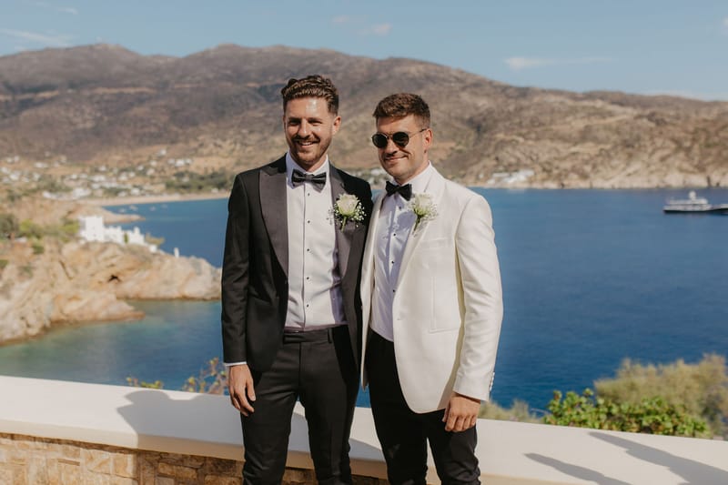 Rosie & Jordan Wedding in Ios Island