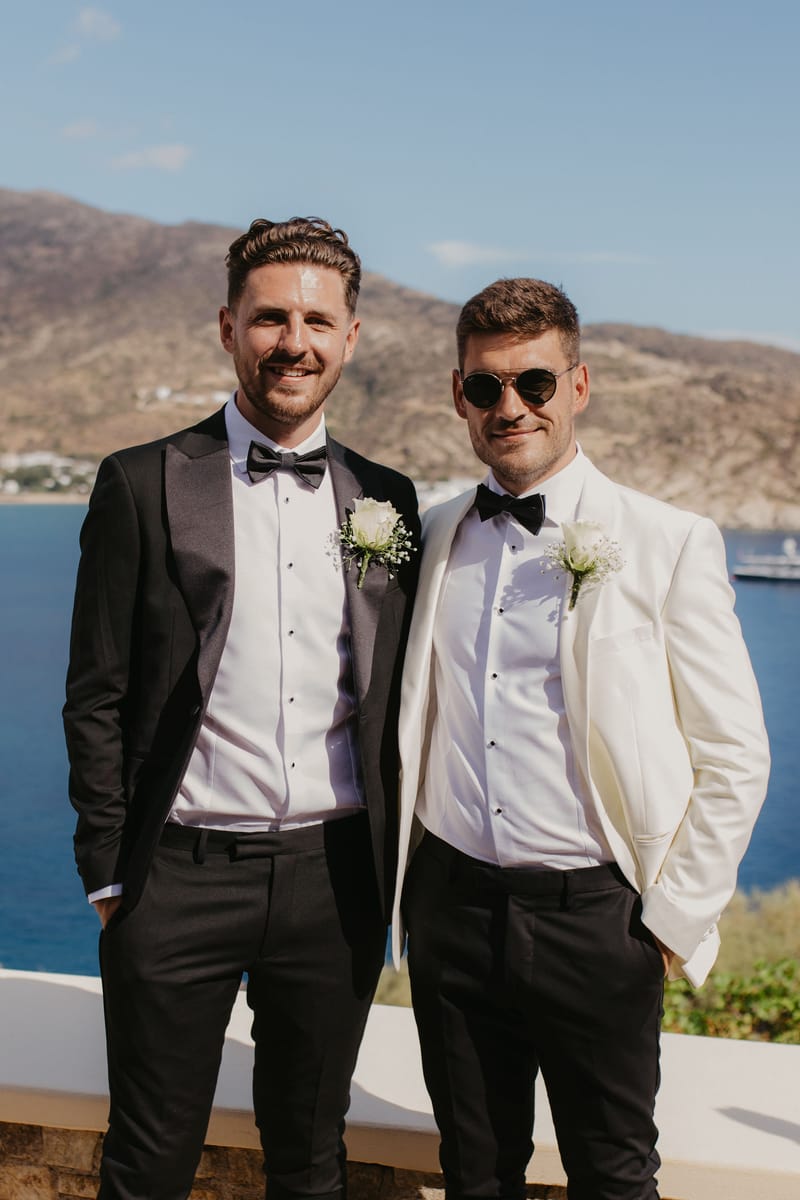 Rosie & Jordan Wedding in Ios Island