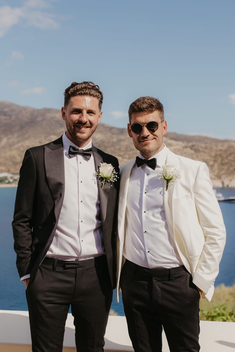 Rosie & Jordan Wedding in Ios Island