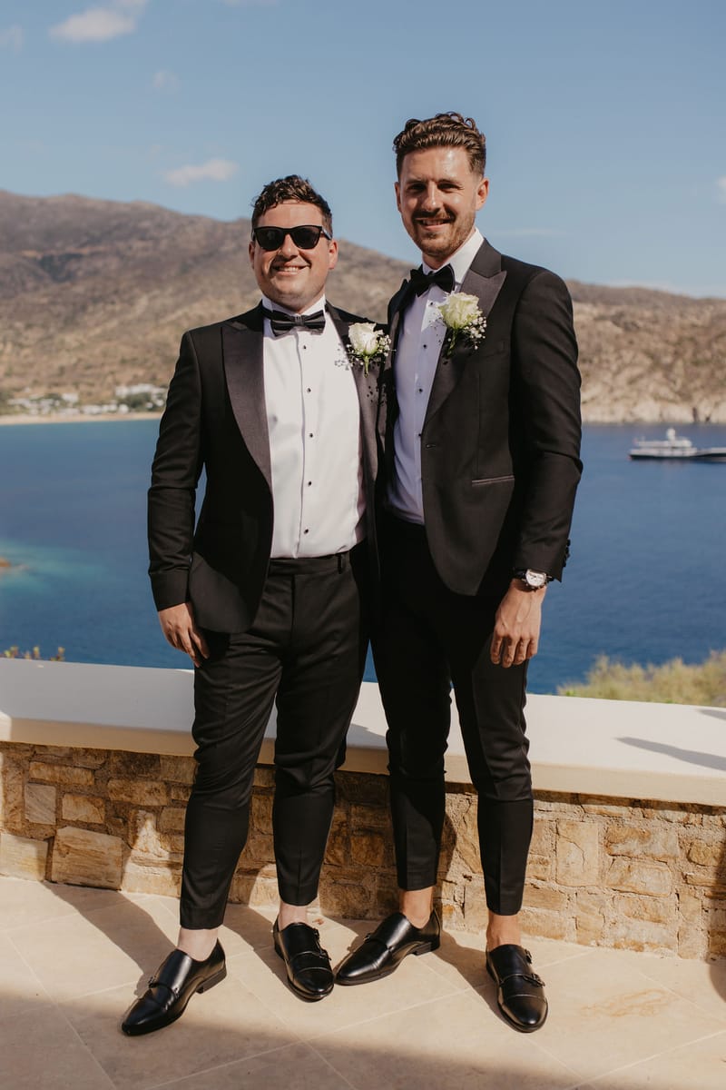 Rosie & Jordan Wedding in Ios Island