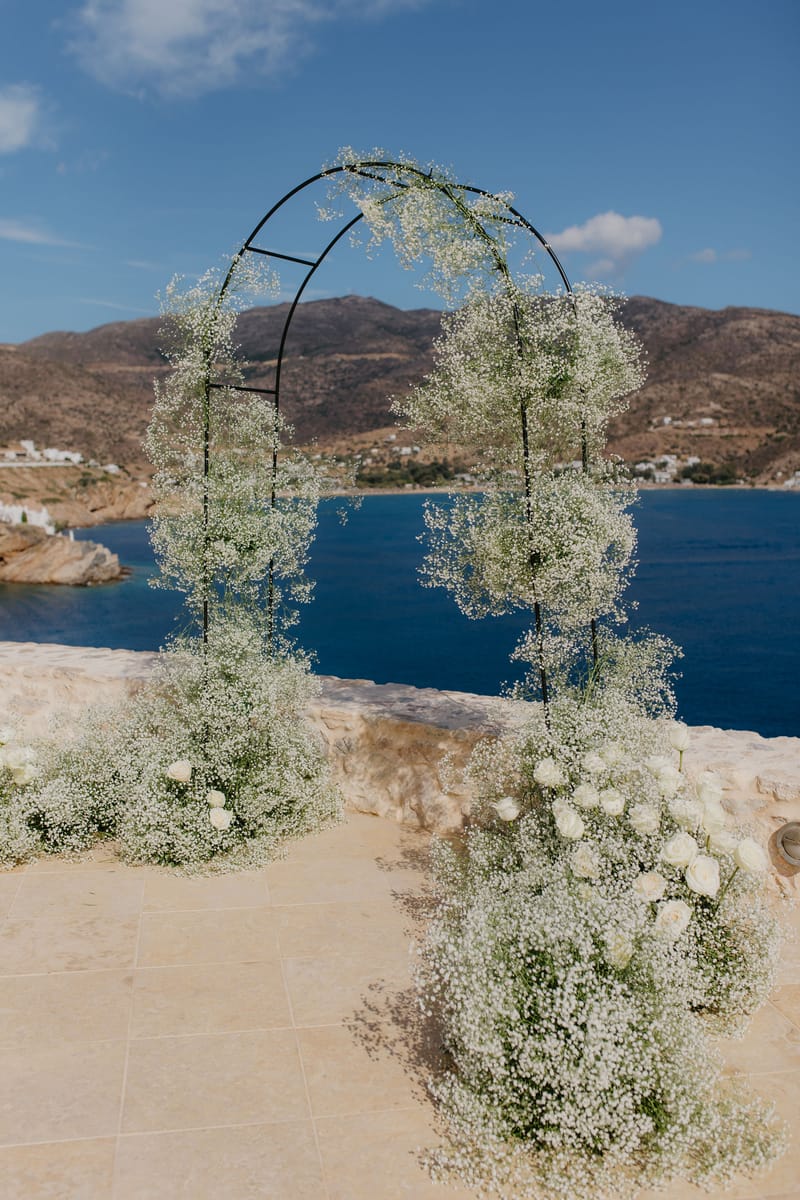 Rosie & Jordan Wedding in Ios Island