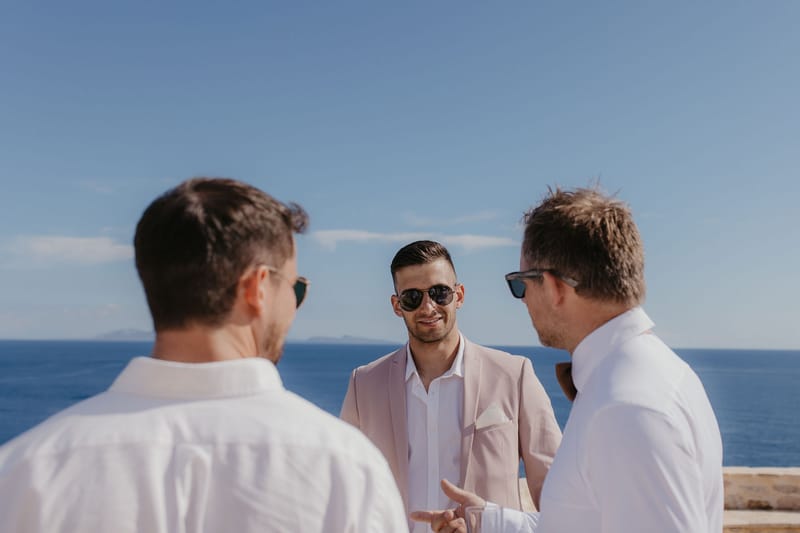 Rosie & Jordan Wedding in Ios Island