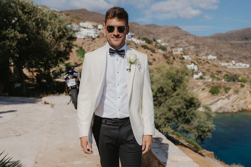 Rosie & Jordan Wedding in Ios Island