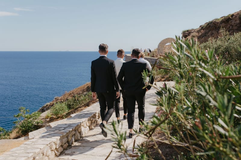 Rosie & Jordan Wedding in Ios Island