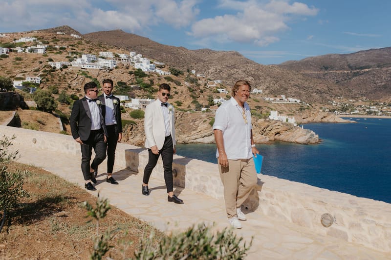 Rosie & Jordan Wedding in Ios Island