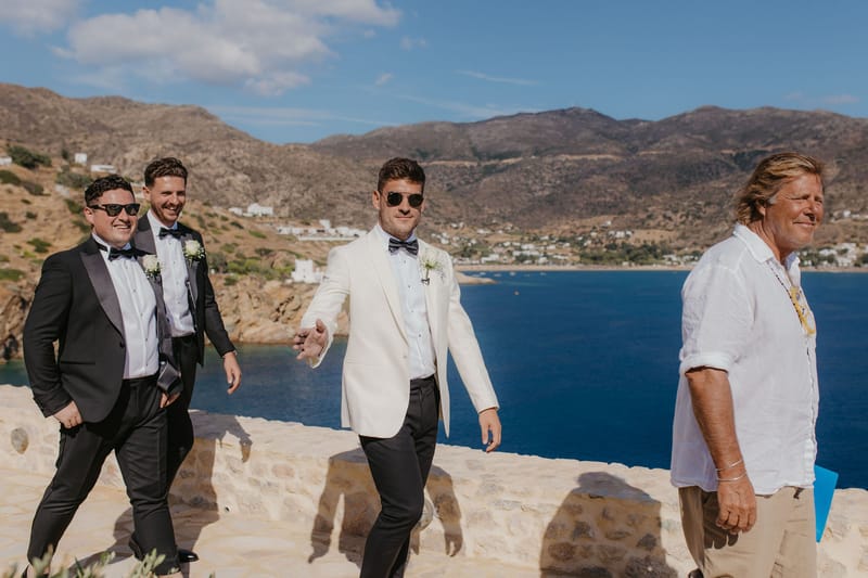Rosie & Jordan Wedding in Ios Island
