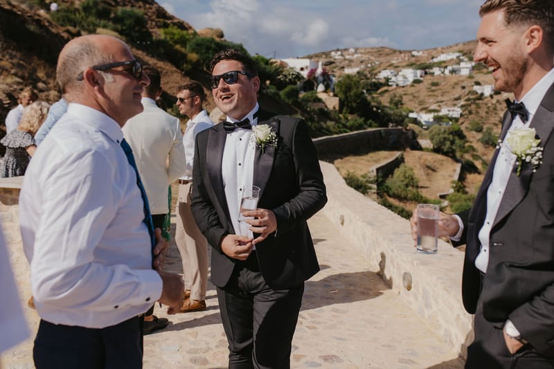 Rosie & Jordan Wedding in Ios Island