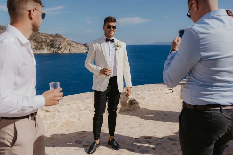 Rosie & Jordan Wedding in Ios Island