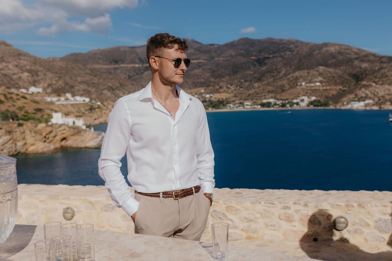 Rosie & Jordan Wedding in Ios Island