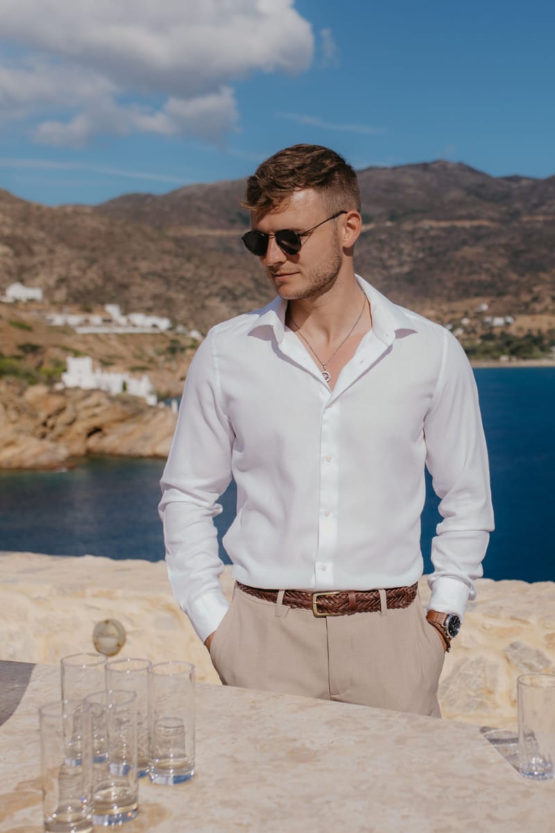 Rosie & Jordan Wedding in Ios Island